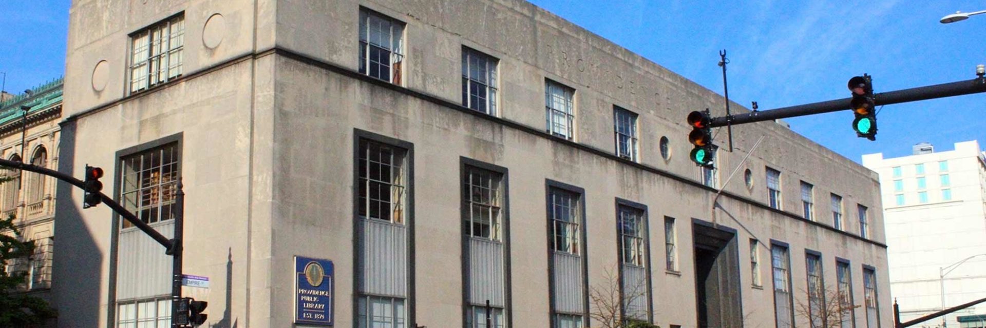 Providence Public Library - corner of Empire and Washington