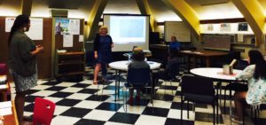 The Learning Lounge at the Providence Public Library