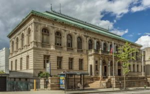 Exterior of the Providence Public Library - facing Washington Street