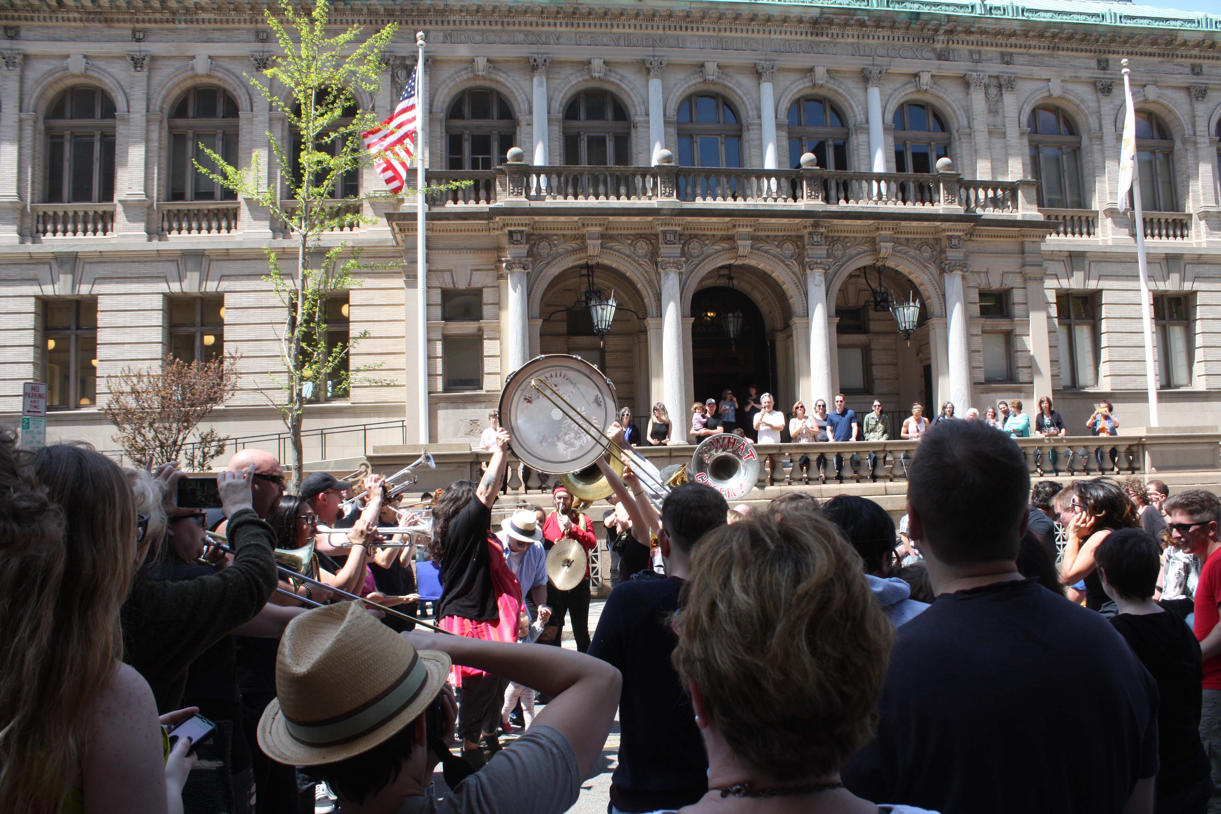 Bands on the Block at Providence Public Library