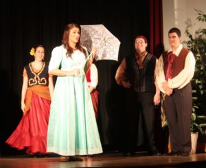 Cast of Romany Maid, an operetta performed at Providence Public Library