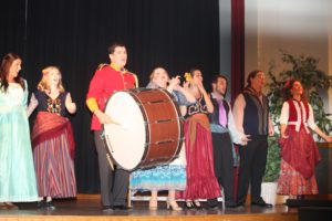 Cast of Romany Maid, an operetta performed at Providence Public Library