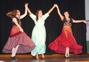 Cast of Romany Maid, an operetta performed at Providence Public Library