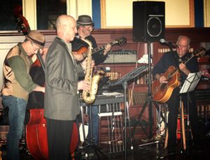 Todne and the Hi Tex live at Providence Public Library