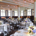 Providence Public Library Ship Room decorated for a special event