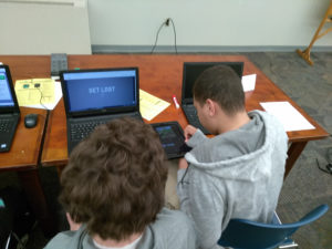 Particpants in the Rhode Coders 2.0 program at Providence Public Library