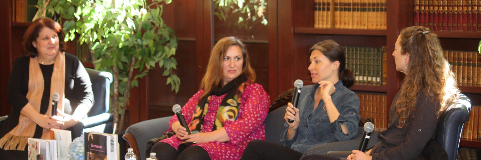 Authors speak during PPL Empire Club program.