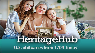 HeritageHub (Obituaries and Family Histories) thumbnail