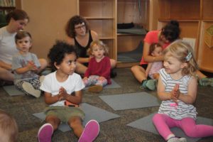 Children in the Chace Children's Discovery Library at PPL