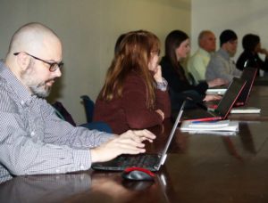 A computer class at Providence Public Library