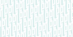 PPL Logo Pattern in light blue