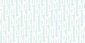 PPL Logo Pattern in light blue