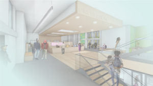 A rendering of the new Providence Public LIbrary