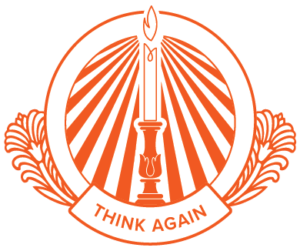 THINK AGAIN logo