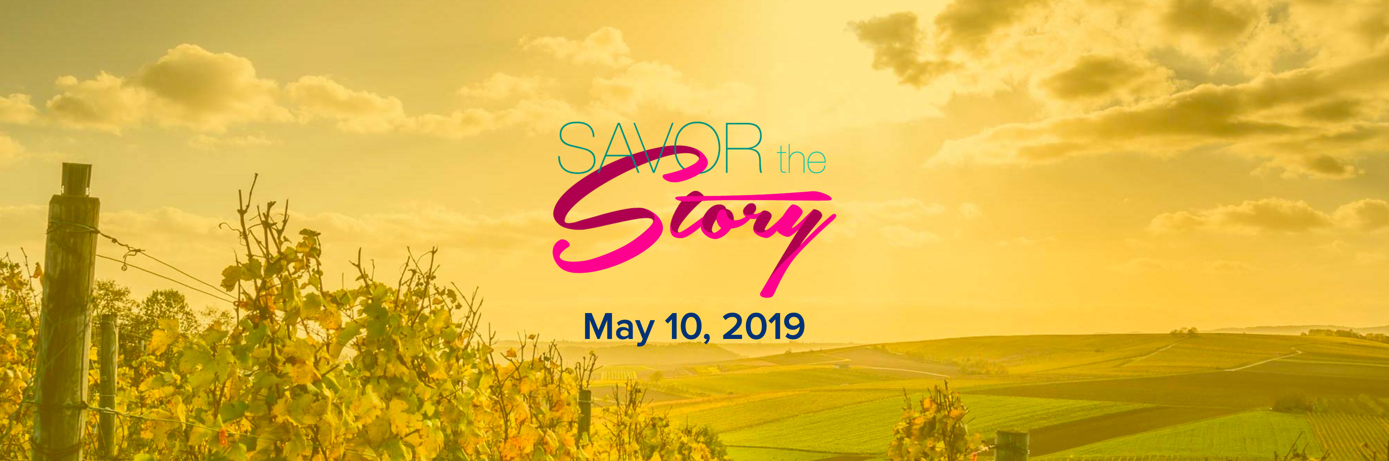 Savor The Story Toast Header