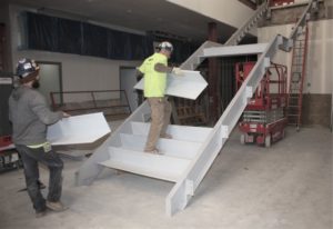 Atrium Staircase Build