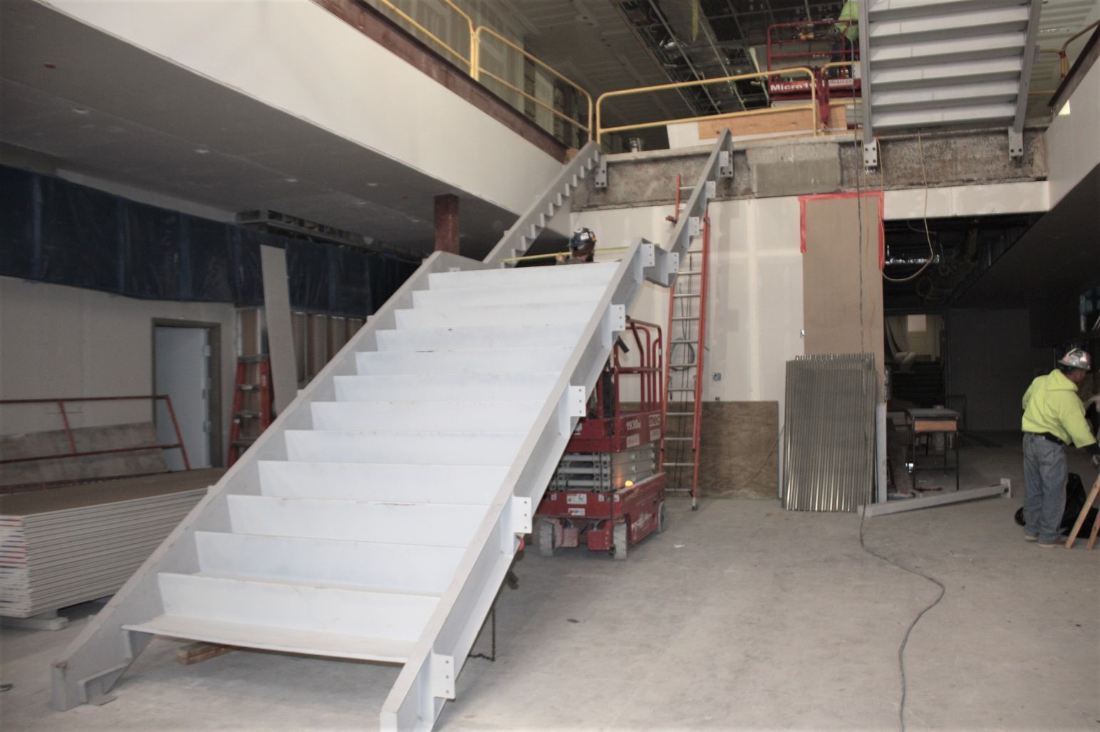 Atrium Staircase Build