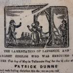 “The Lamentation of Laurence and Margret Sheilds....” [Dublin]: [P. Brereton], [19th century].