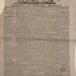 Manufacturers’ & Farmers’ Journal, Providence and Pawtucket Advertiser, Vol. 1, No. 18 (March 2, 1820).