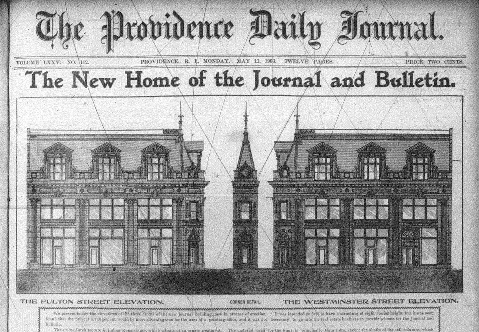 Microfilm & Providence Journal (ProJo) Research thumbnail