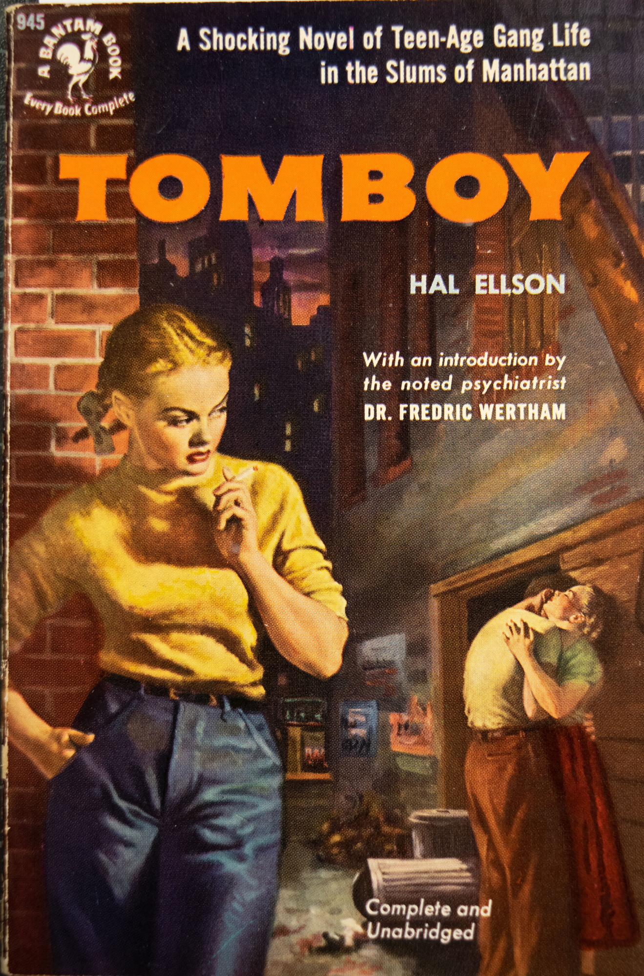 Hal Ellison. Tomboy. New York: Bantam Books, 1950.