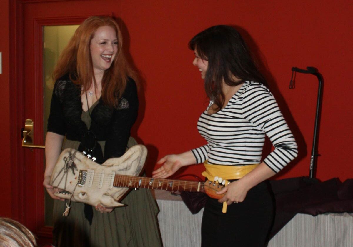 Jen Long & Rachel RosenKrantz-Riemer, Whale Guitar creators