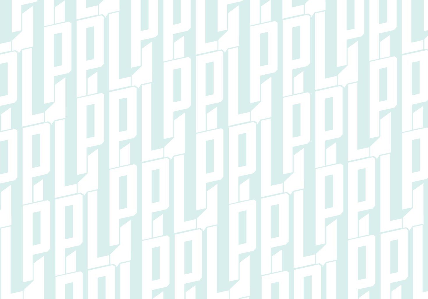 PPL Logo Pattern in light blue